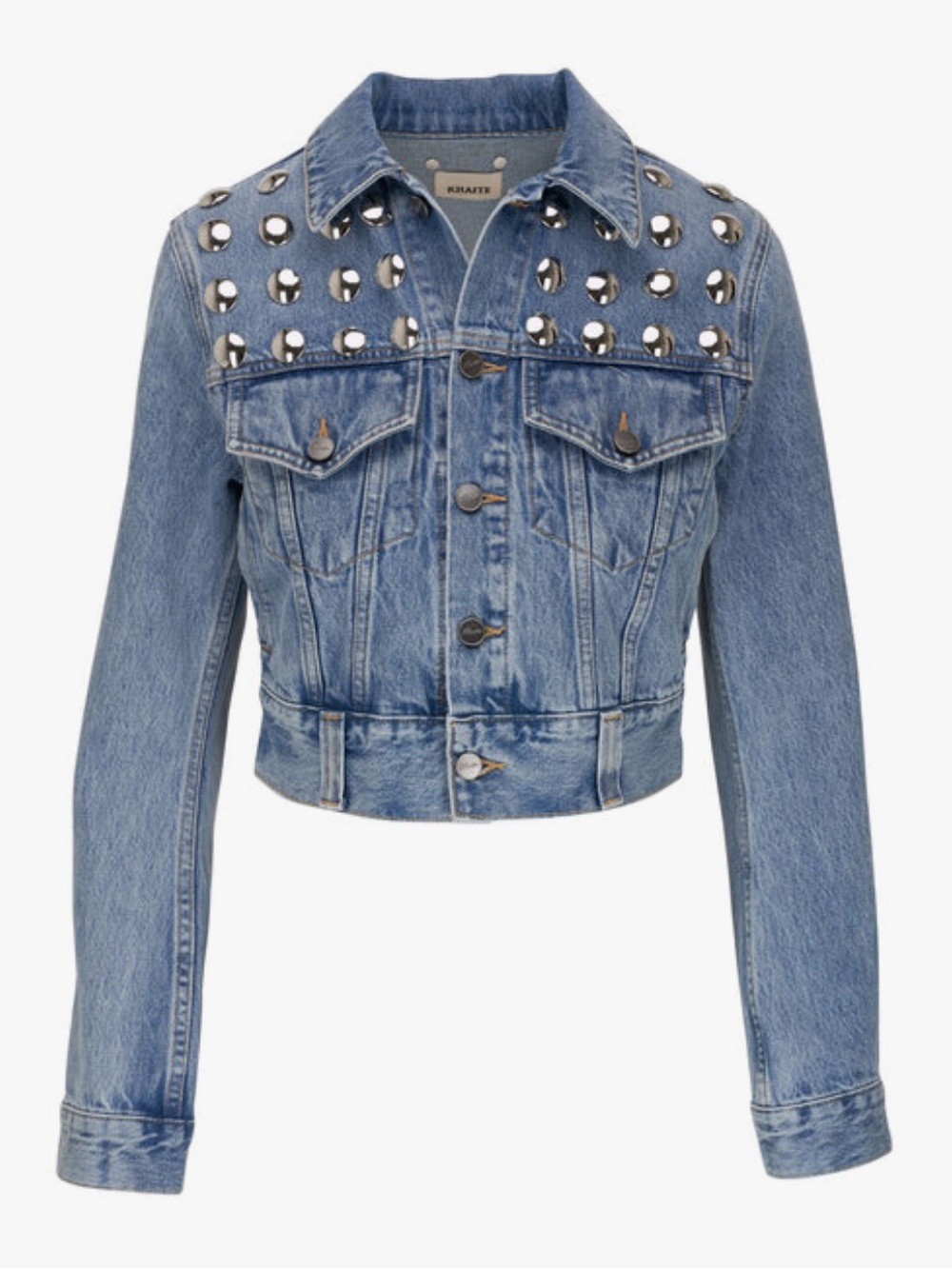KHAITE Studded Rizzo Jean Jacket